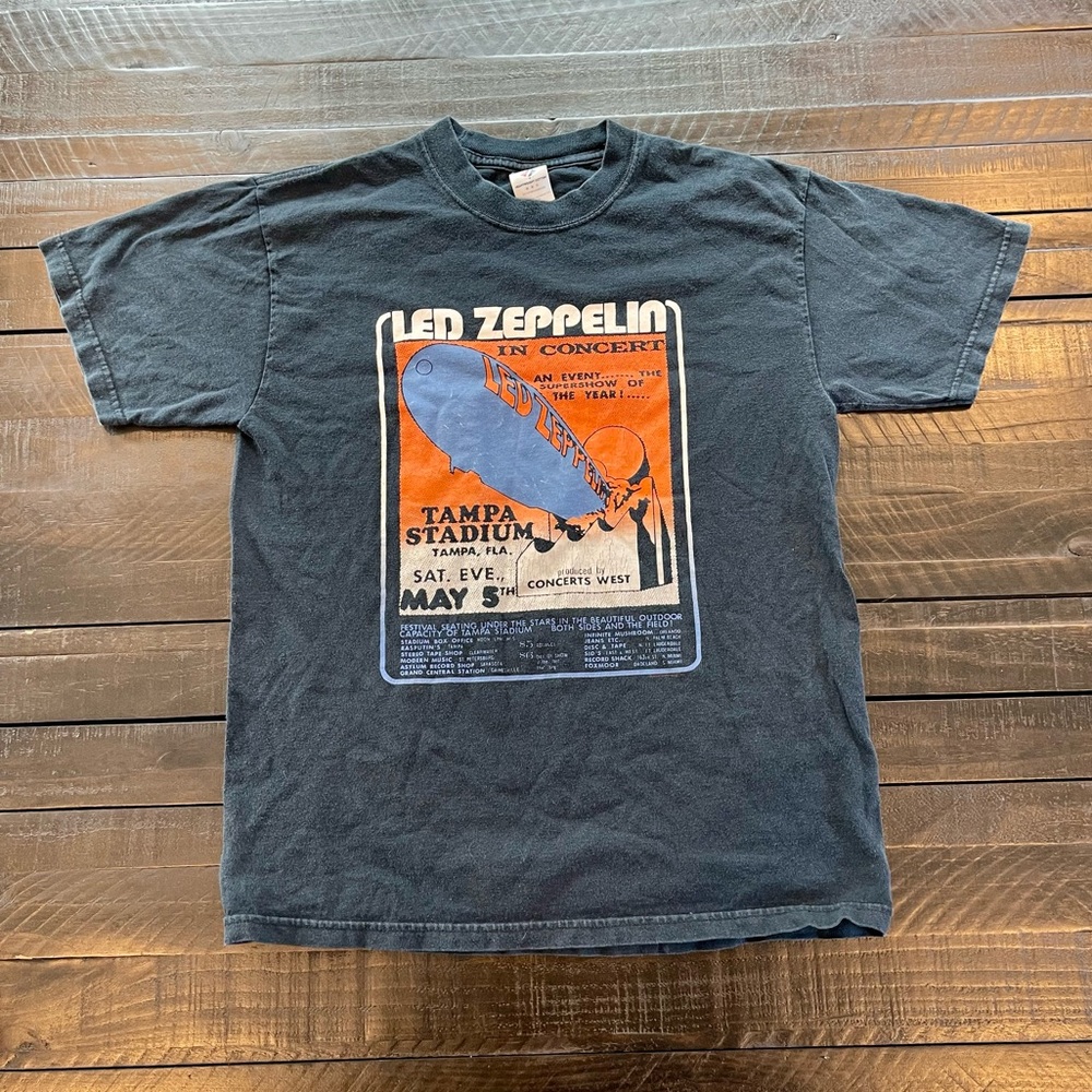 Led Zeppelin (Tampa Stadium Concert) T-Shirt